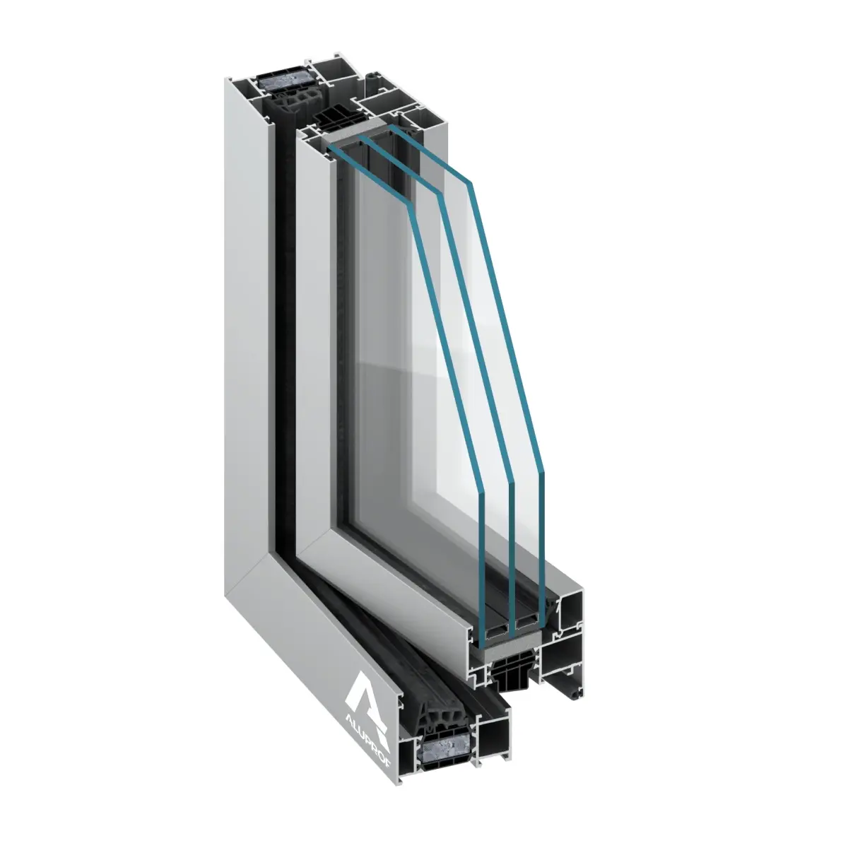 Profil aluminiowy Aluprof do drzwi
