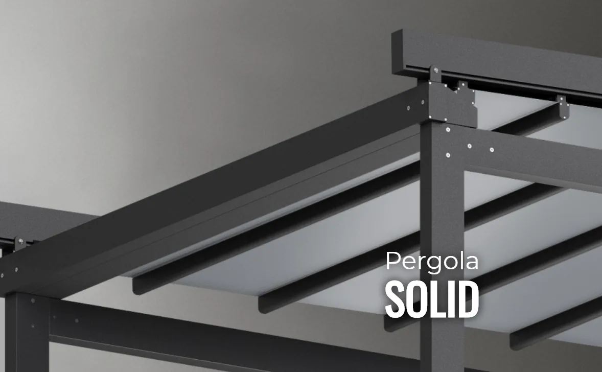 Pergole tarasowe Solid SB400 SB500
