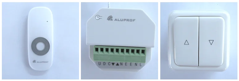 Sterowanie elektryczne rolet nadstawnych